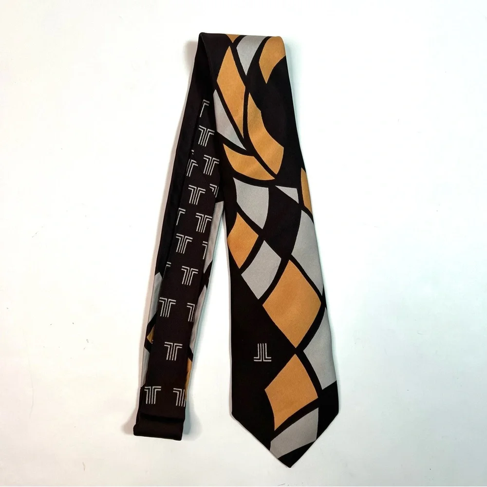 Vintage Lanvin Paris Pure Silk Neck Tie